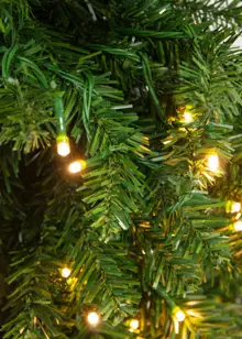 7ft Aspen Prelit Artificial Pencil Christmas Tree