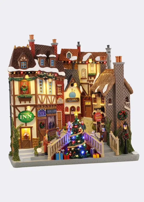 A photo of Lemax Oxfordshire Village Light-Up Model