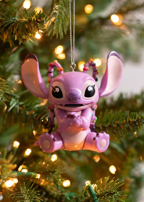 A photo of Disney 3D Glossy Angel Seated Hanging Ornament