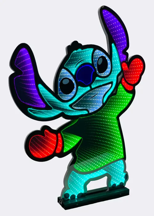 A photo of Disney Dancing Stitch Indoor Infinity Light 45cm