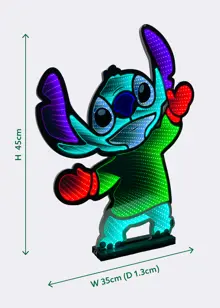 Disney Dancing Stitch Indoor Infinity Light 45cm