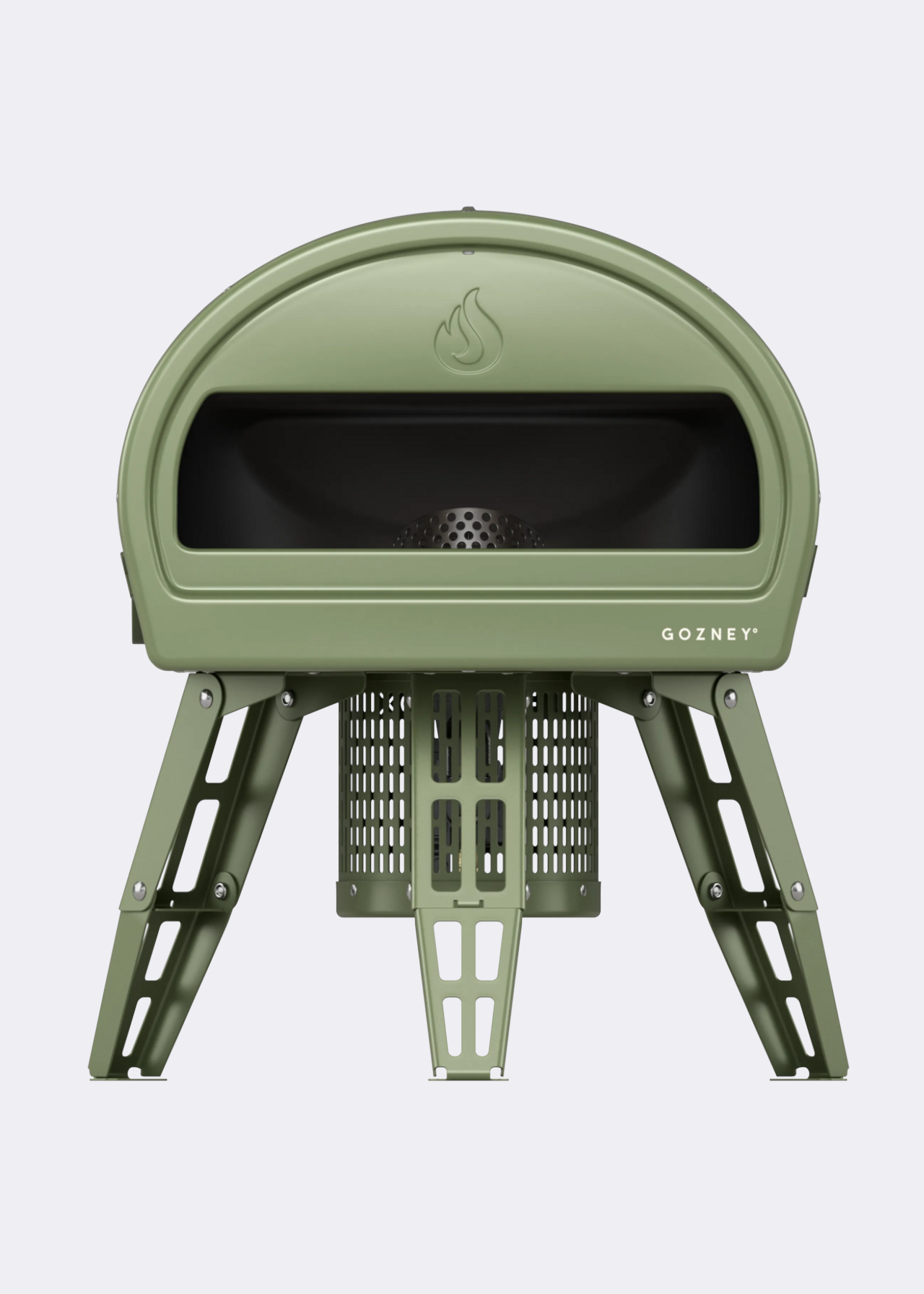 Gozney Roccbox monochrome olive portable pizza oven