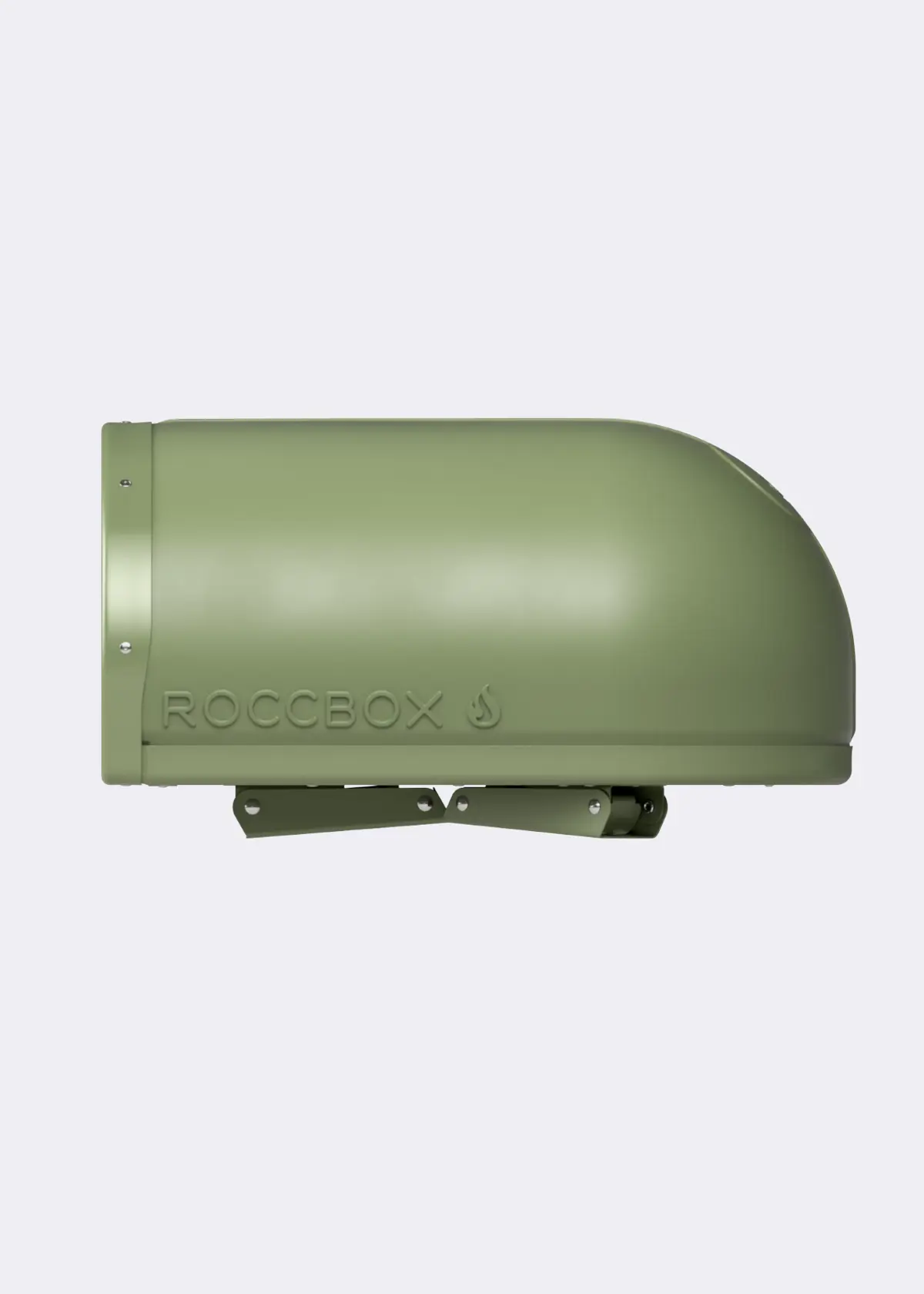 A photo of Gozney Roccbox Monochrome Olive Portable Pizza Oven