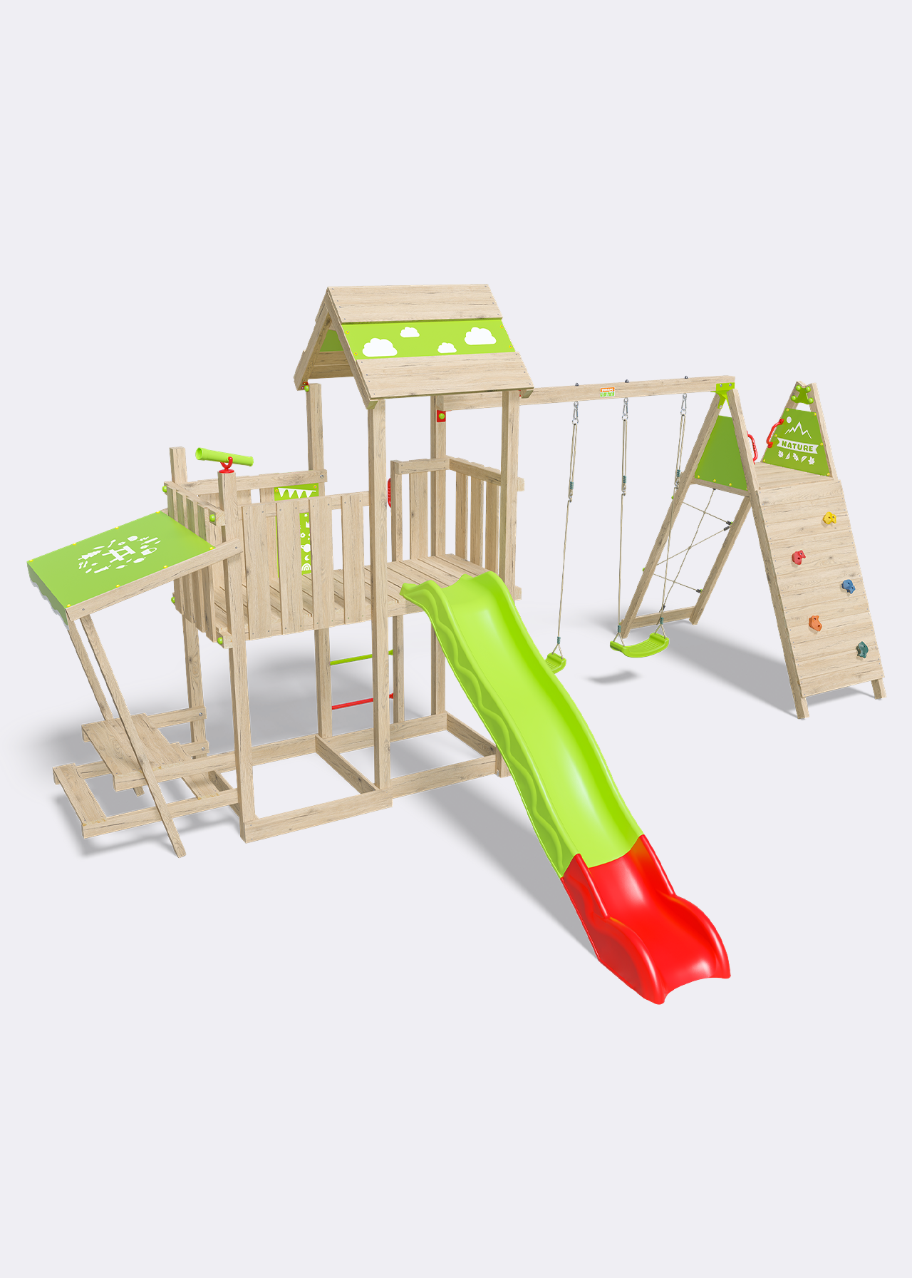 Trigano Zest Xpression XL wooden playground