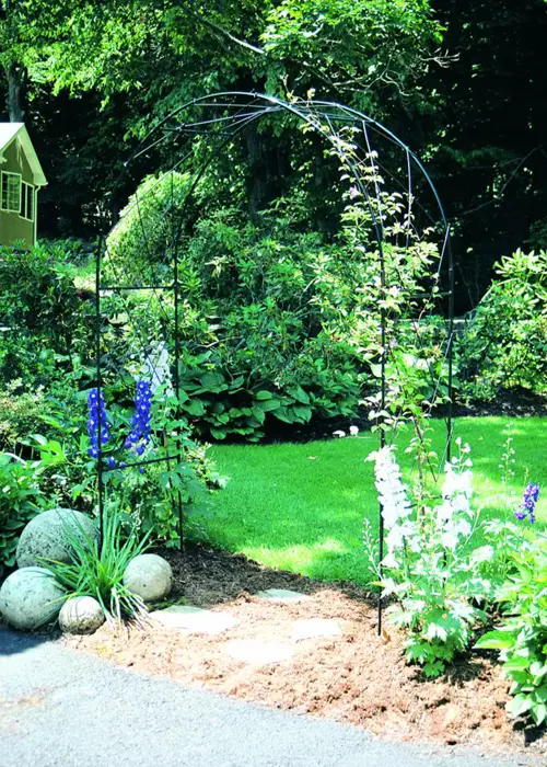 A photo of Oregon Softstanding Garden Arch With Infill Pack