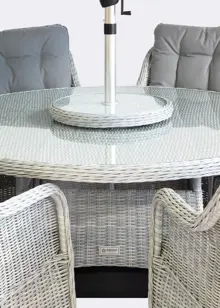 Palermo 6 Seat Outdoor Dining Set