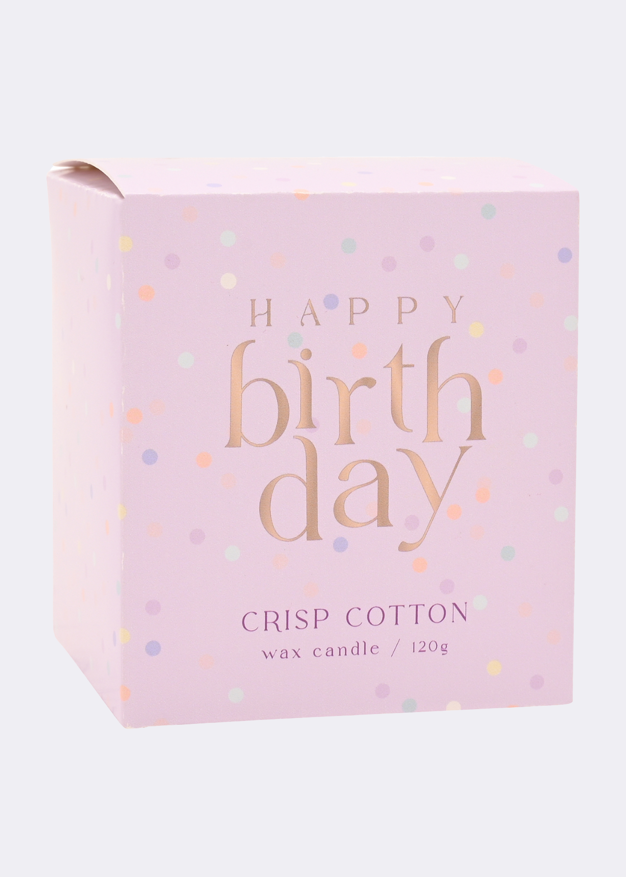 Celebrations Happy Birthday Confetti Candle