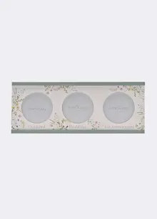 Love Story Wildflower Triple Photo Frame