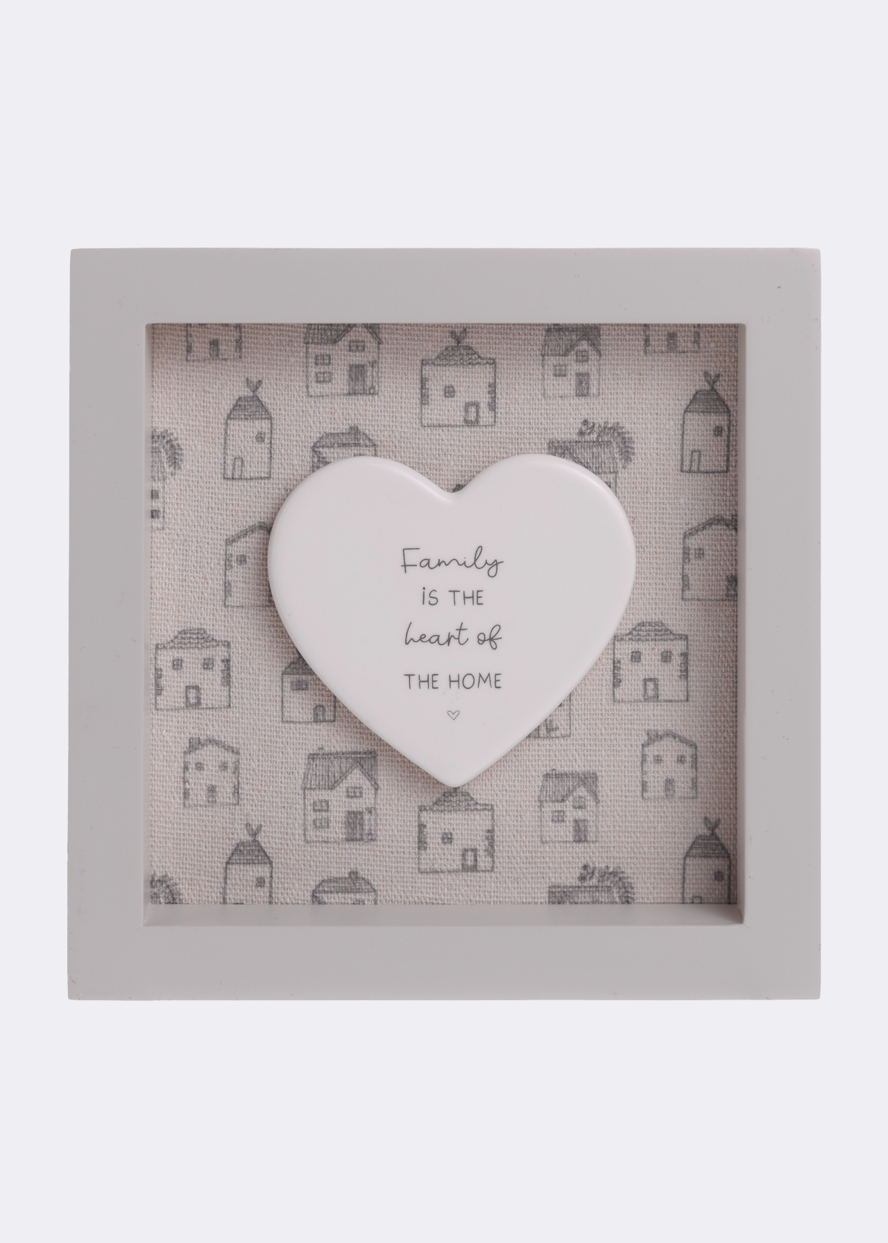 Moments Framed Family Plaque 15x15cm