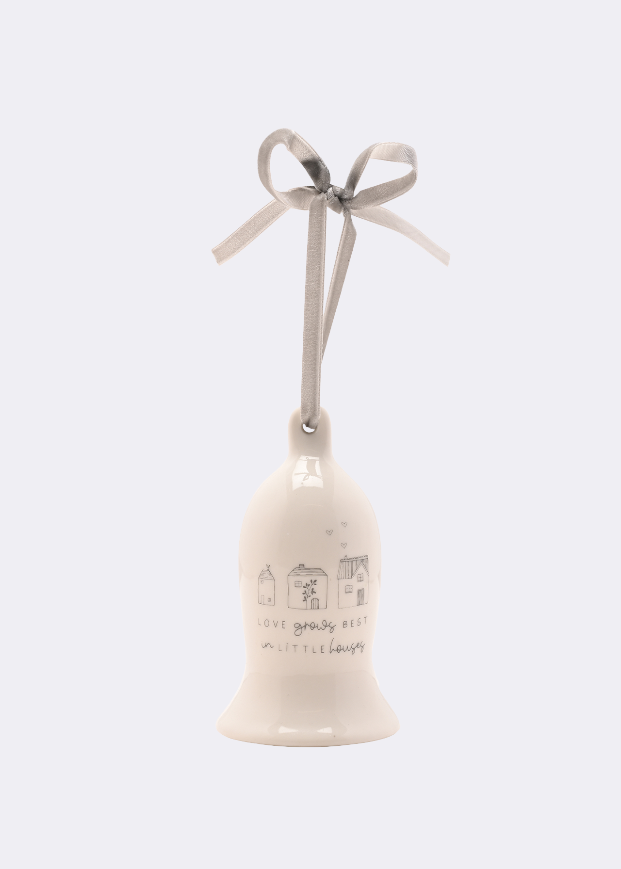 Moments Little Houses Ceramic Bell