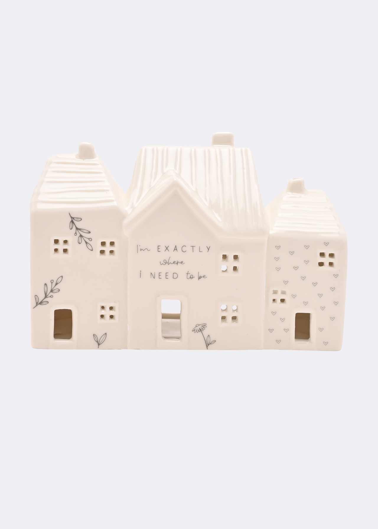 Moments Ceramic Where I Need To Be Tea Light Holder
