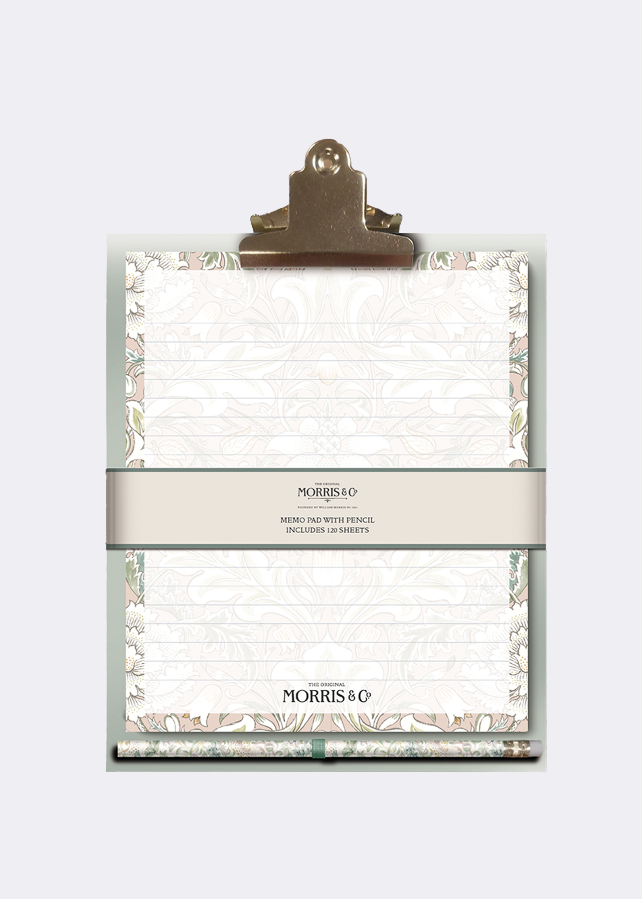 William Morris Clipboard Memo Pad