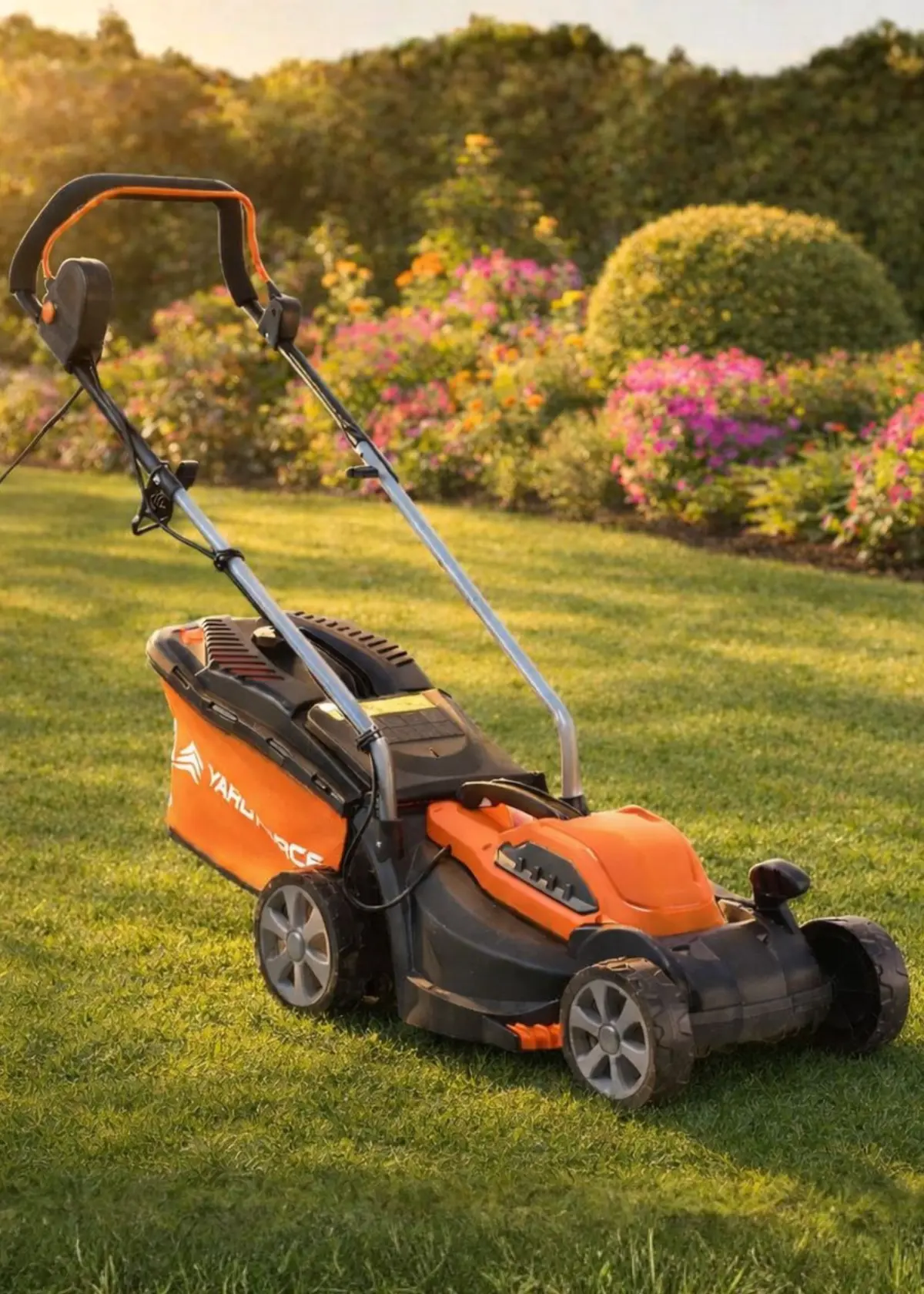 A photo of YardForce Electric 32cm Lawnmower- 1200w