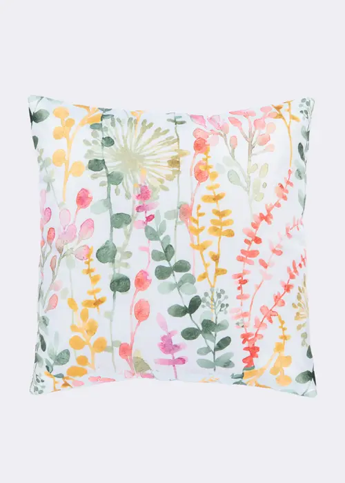 A photo of Summer Brights Pattern Outdoor Cushion 45x45cm