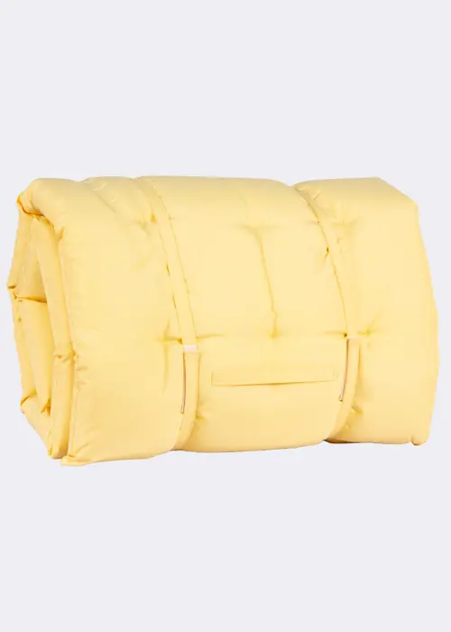 A photo of Summer Brights Outdoor Mattress Roll 189cm Yellow