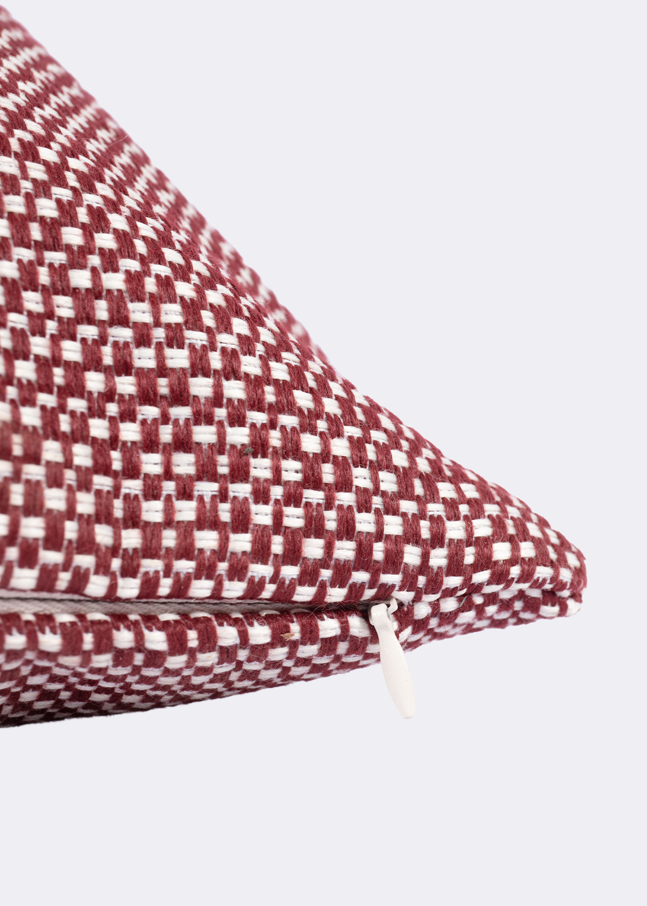 Outdoor Oasis Textured Outdoor Cushion 45x45cm Red