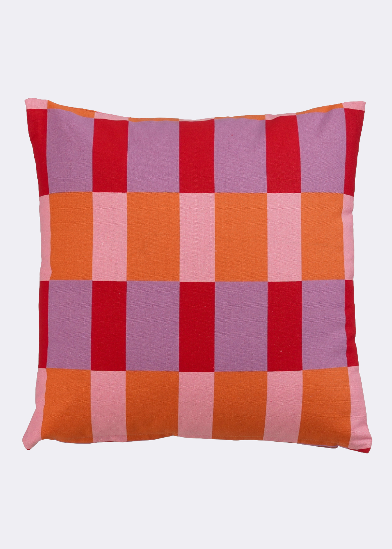 Cushion Check Red - 45x45cm
