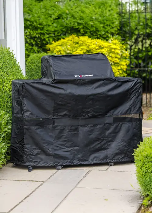 A photo of Grillstream 3 Burner Carbon BBQ Deluxe Cover