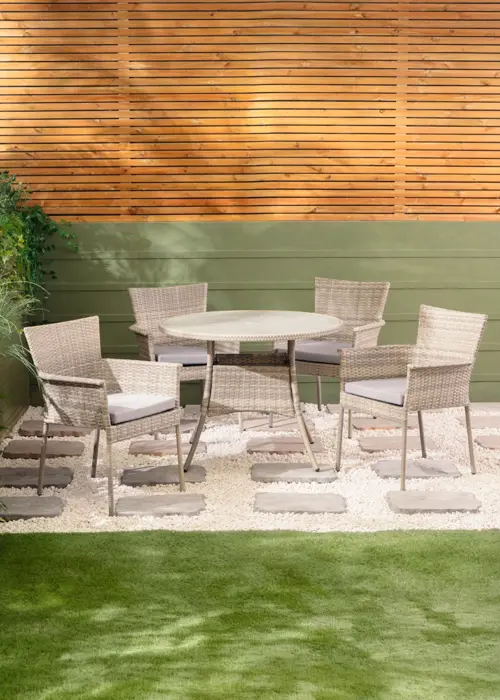 Milo 4 Seater Outdoor Dining Set