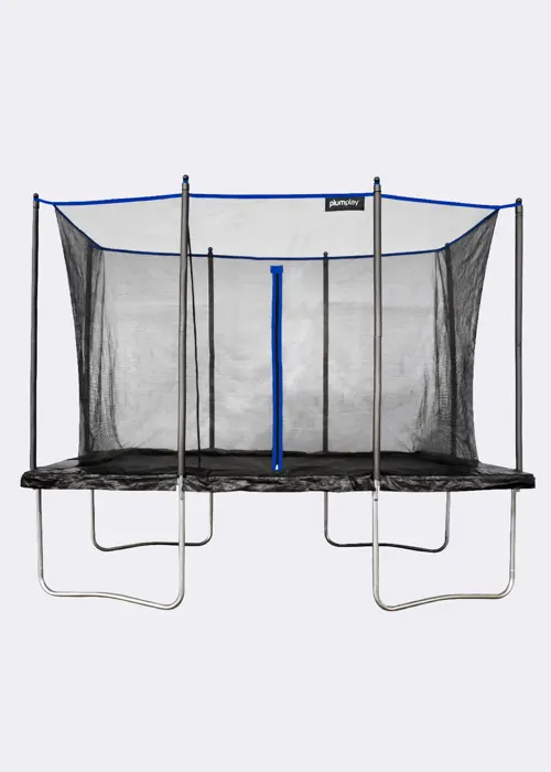 A photo of Plum® 10 x 8ft Rectangular Springsafe® Trampoline & Enclosur