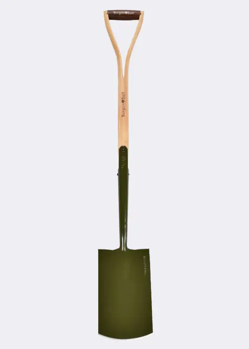 A photo of Burgon & Ball BoronGreen Digging Spade