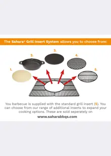 Sahara Arke 3 Burner Gas BBQ