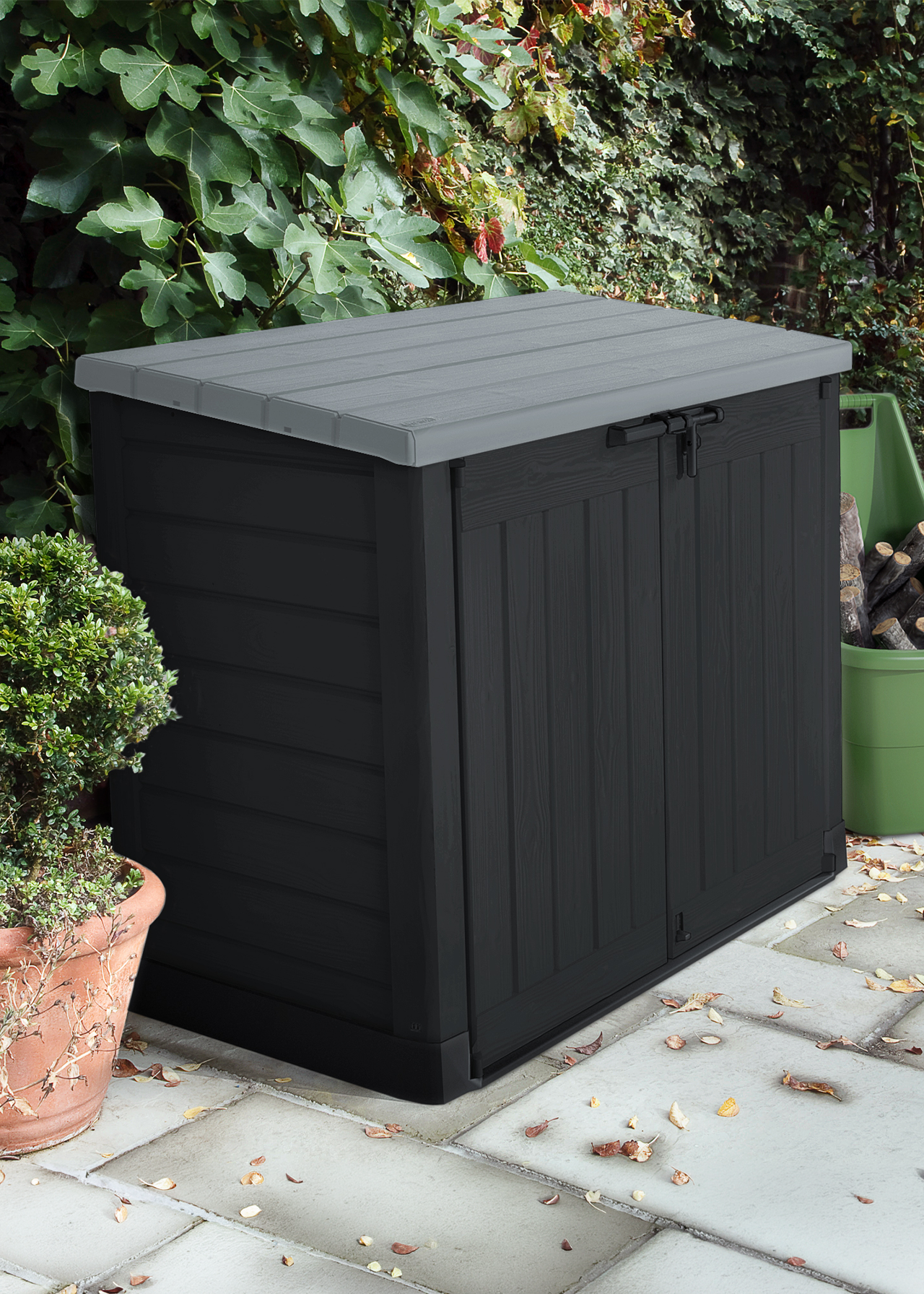 Keter Store It Out Max Black & Grey Storage Box