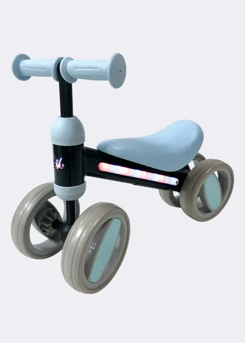 A photo of MoVe Light Up Bobble Ride On Blue