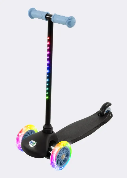 A photo of MoVe Tilt N Glo Scooter Blue