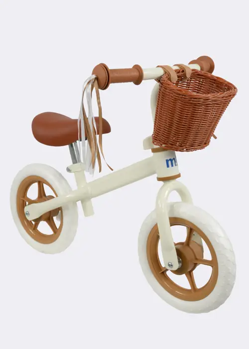 A photo of MoVe 10" Balance Bike with Basket and Tassels