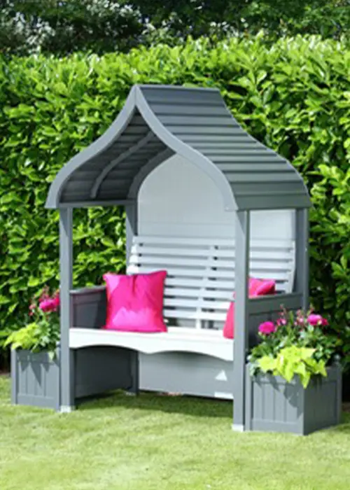 A photo of Charcoal & Stone Orchard Arbour