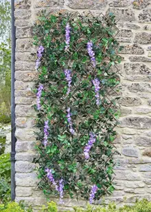 Artificial Wisteria Trellis 180x60 cm