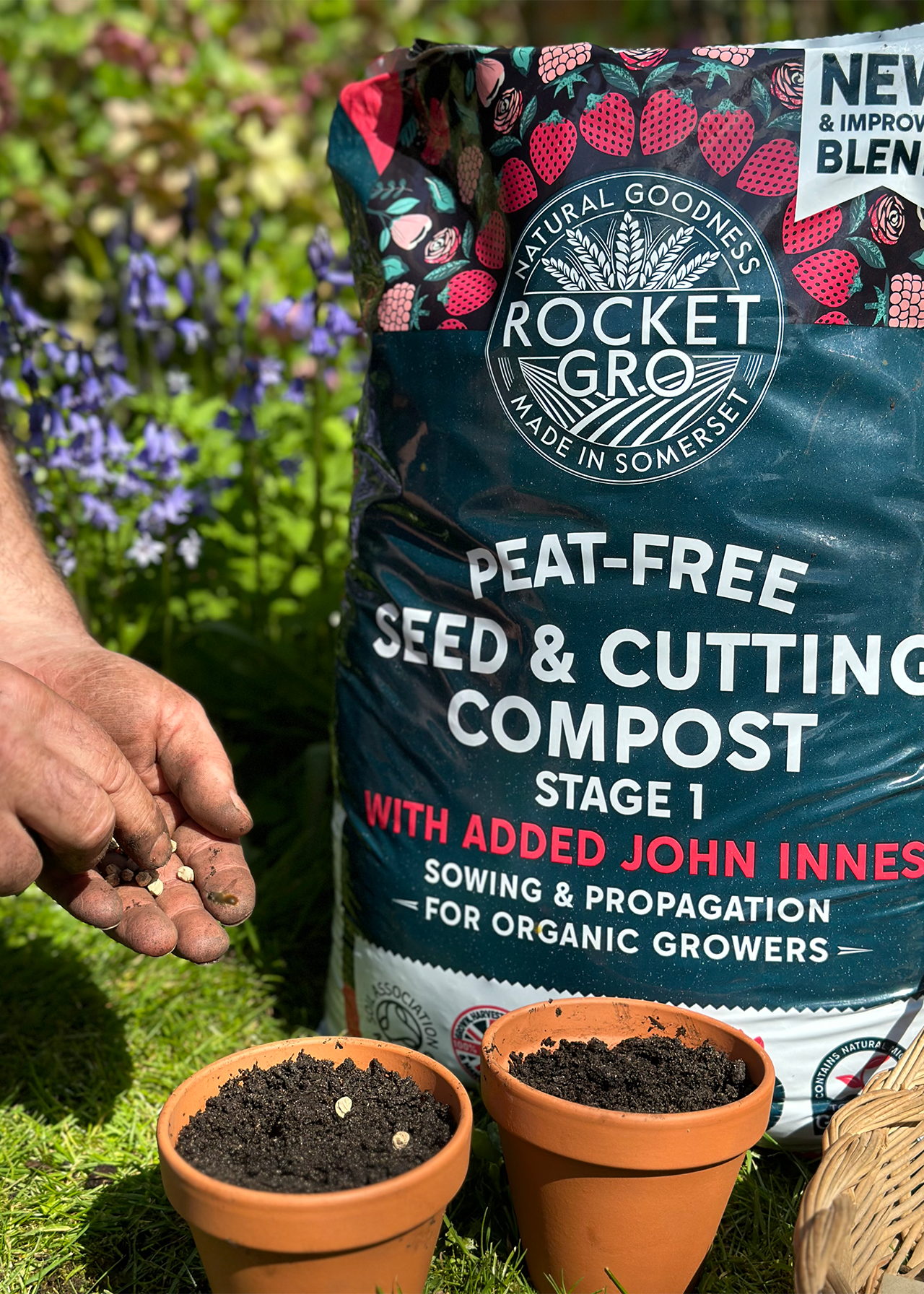 20L Rocket Gro Seed & Cutting Compost with John Innes