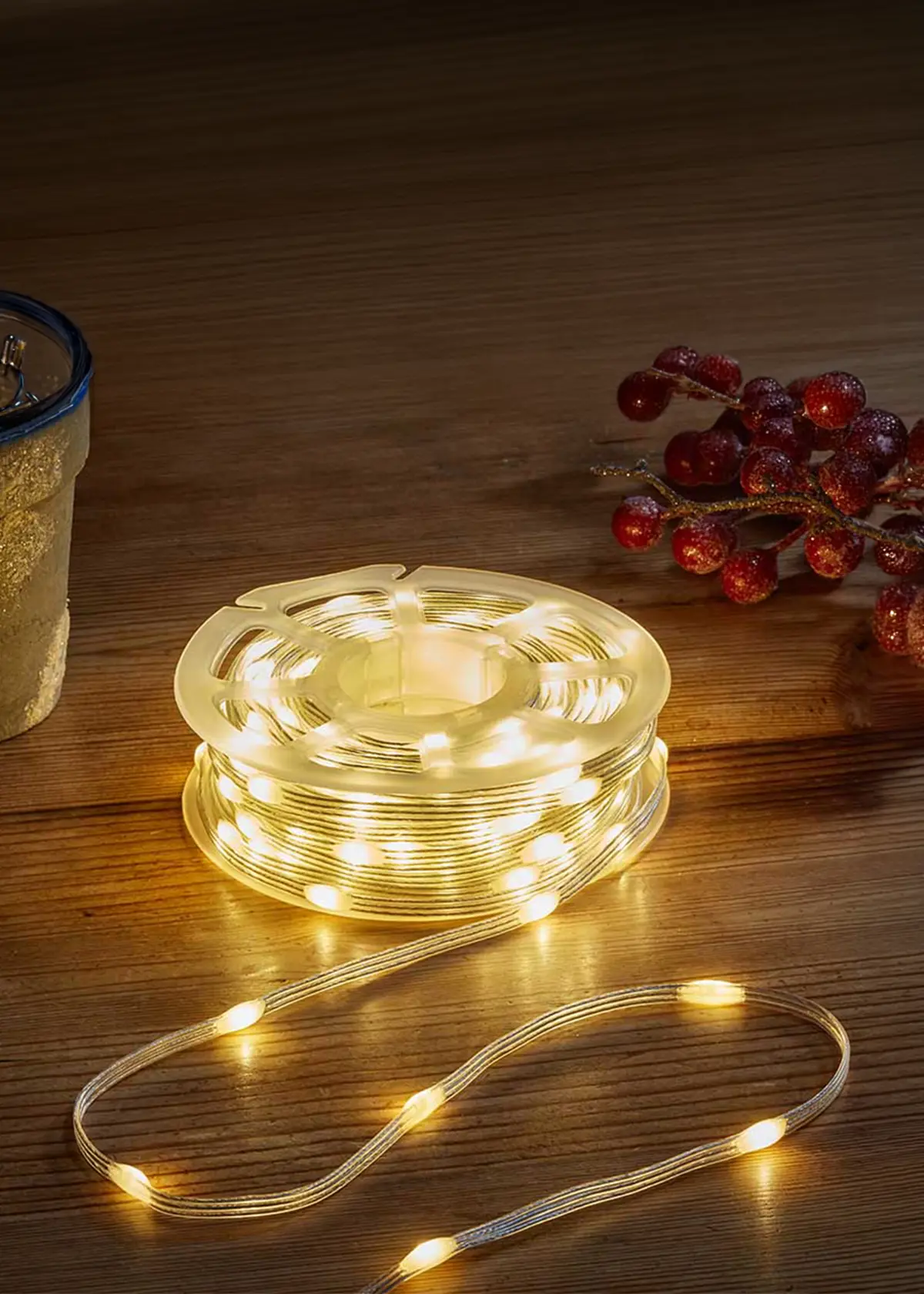 A photo of 100 TwoTone LED String Lights