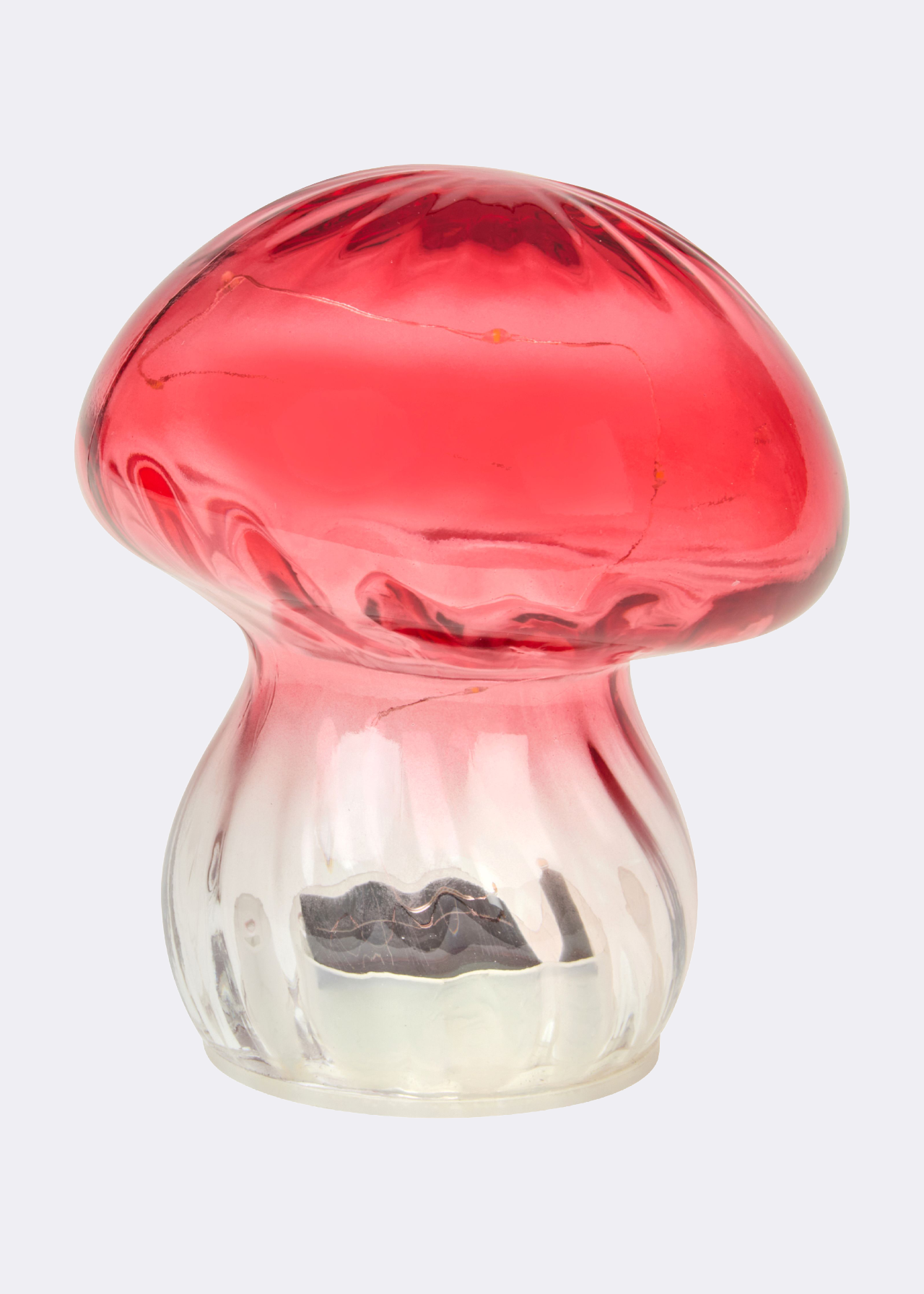 Crystal Shroom Solar Light-Up Decoration