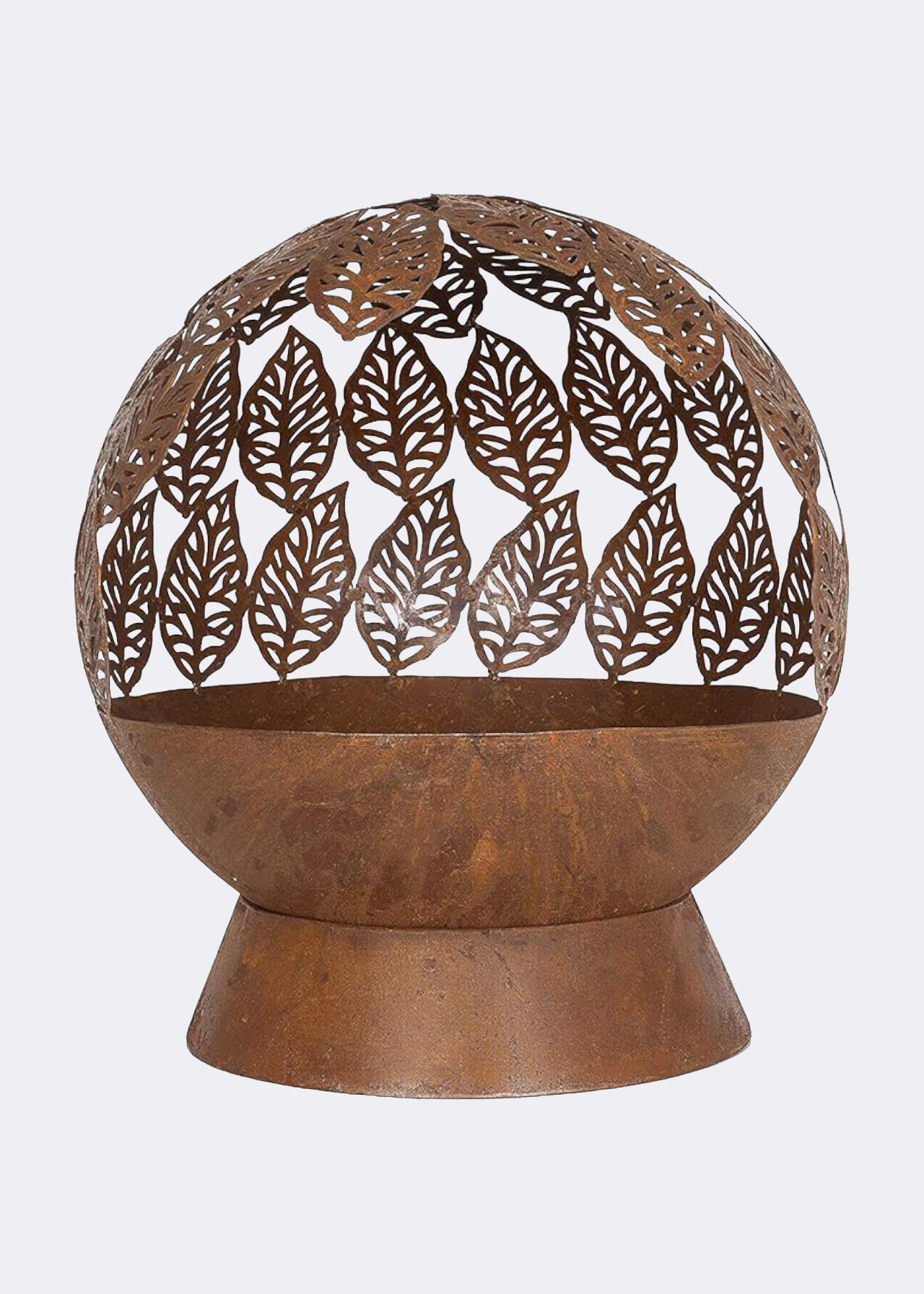 La Hacienda Leaf Globe Firepit