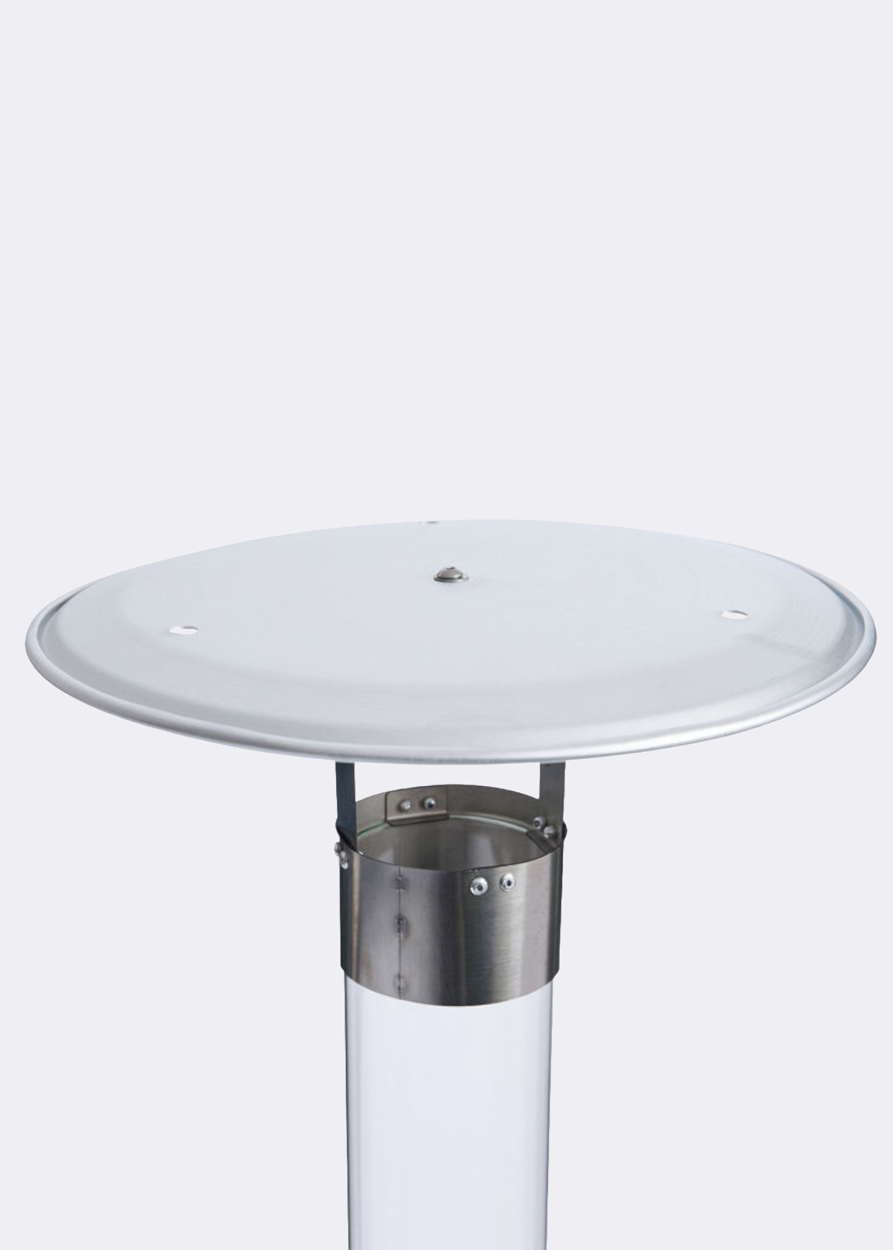 Outback Lunar Pellet Patio Heater 1.29m Stainless Steel