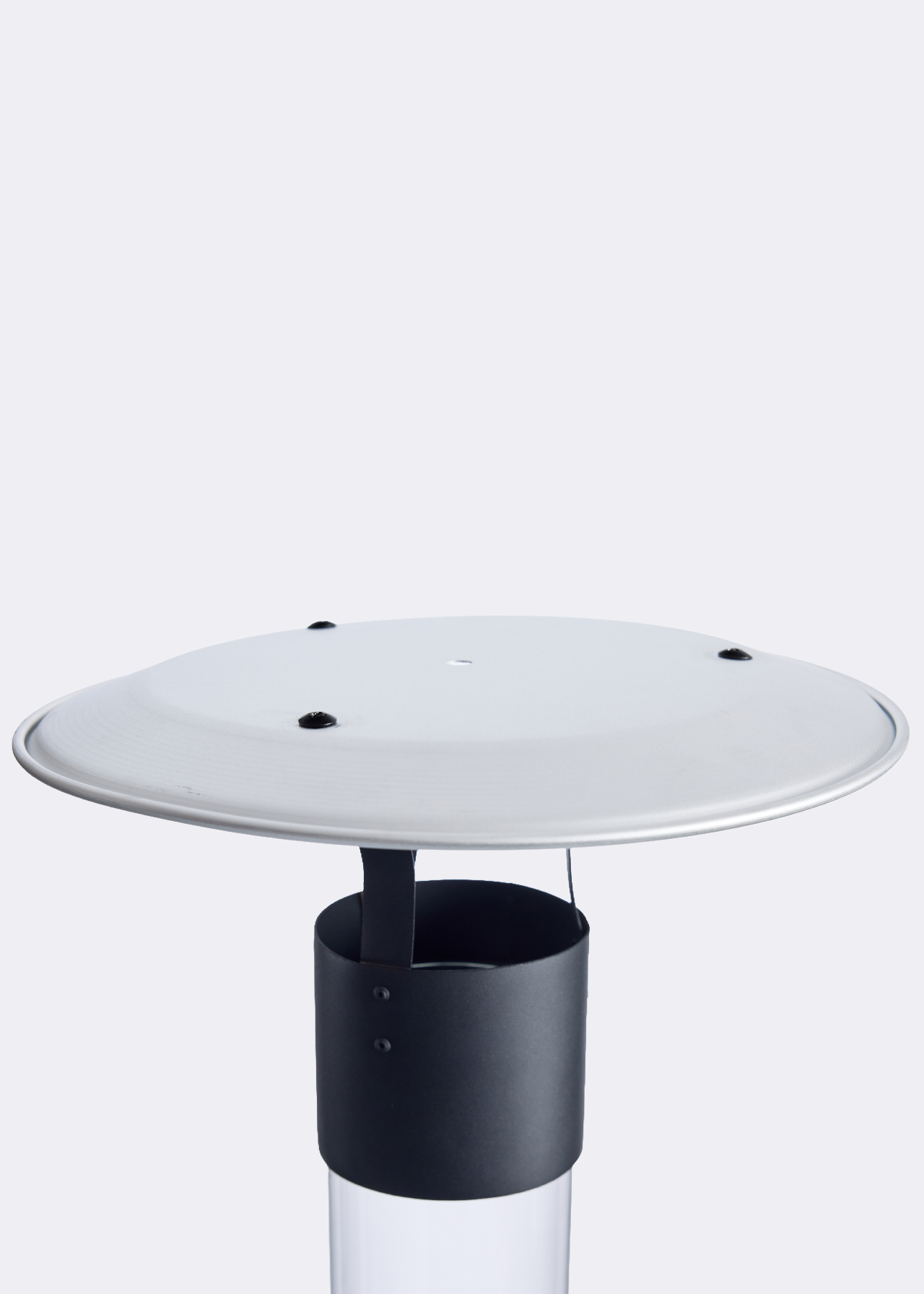 Outback Lunar Classic Pellet Patio Heater 1.72m Black Steel