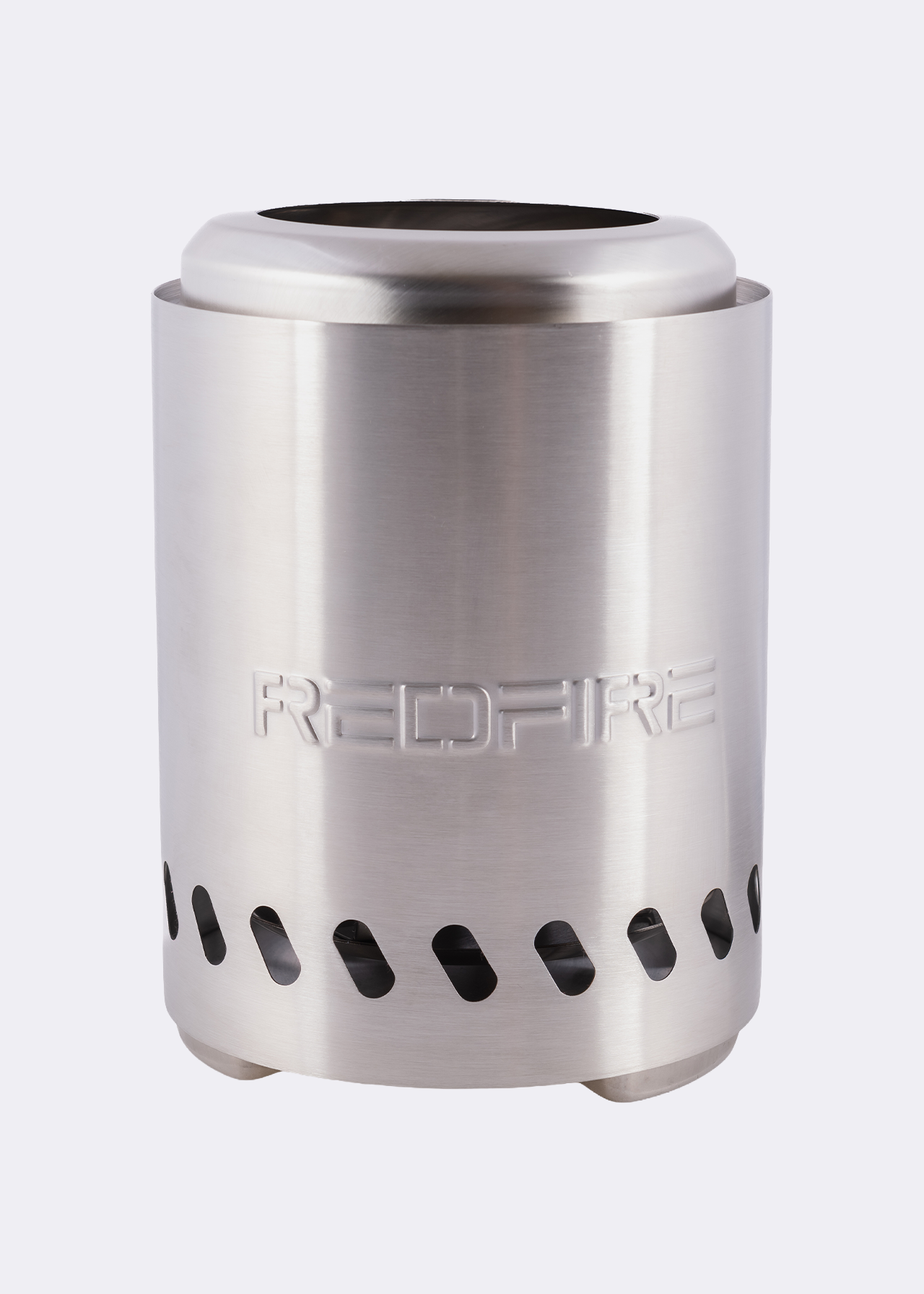 RedFire Volcano Pellet Tabletop Fire Pit Small Stainless Ste