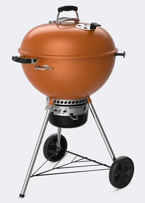 Weber Master-Touch C-5755 Charcoal BBQ 57cm Burnt Orange