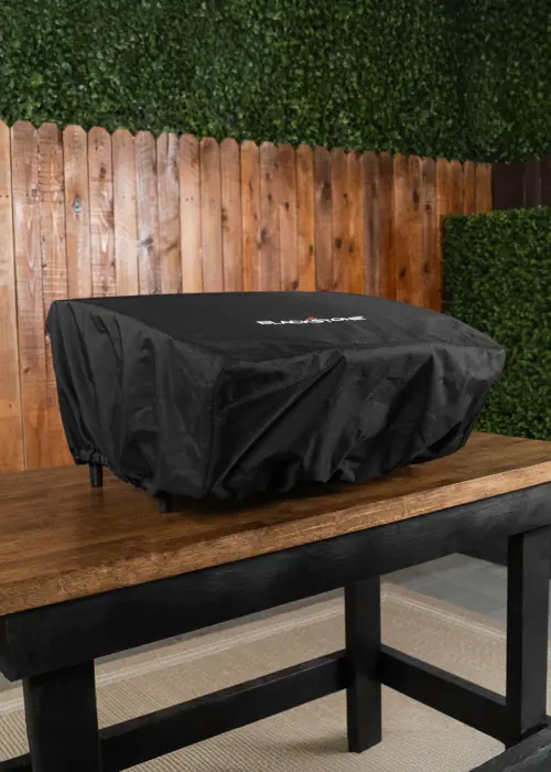 A photo of 22" Tabletop Griddle with Hood Weatherproof Cover
