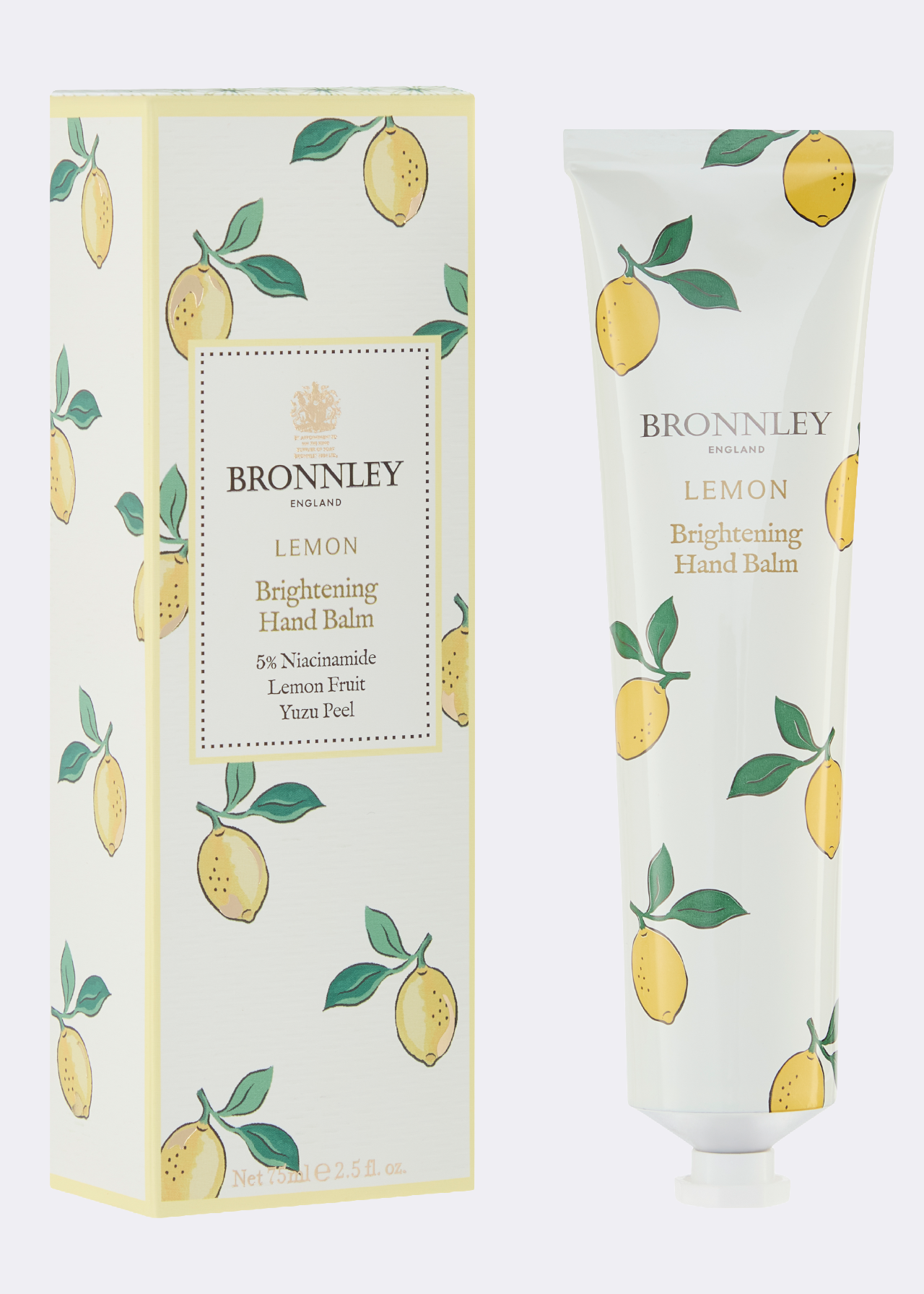 Bronnley 1884 Lemon Brightening Hand Balm 75ml