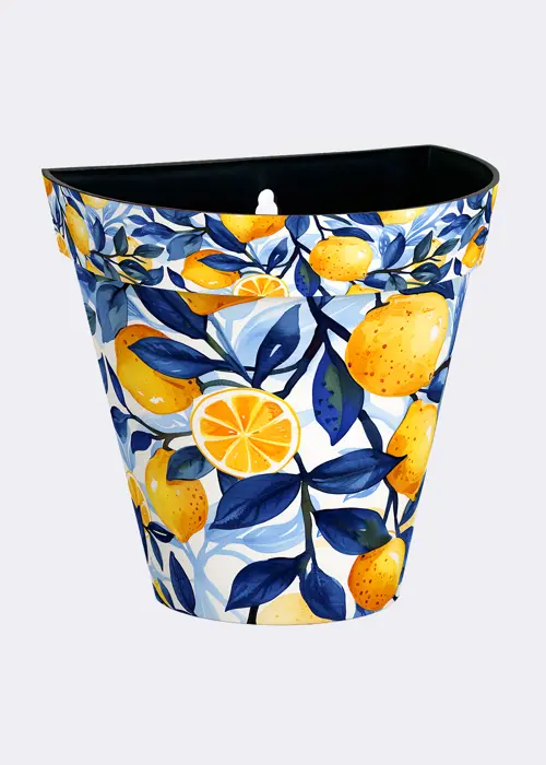 A photo of Marbella Zest Wall Pot 23cm