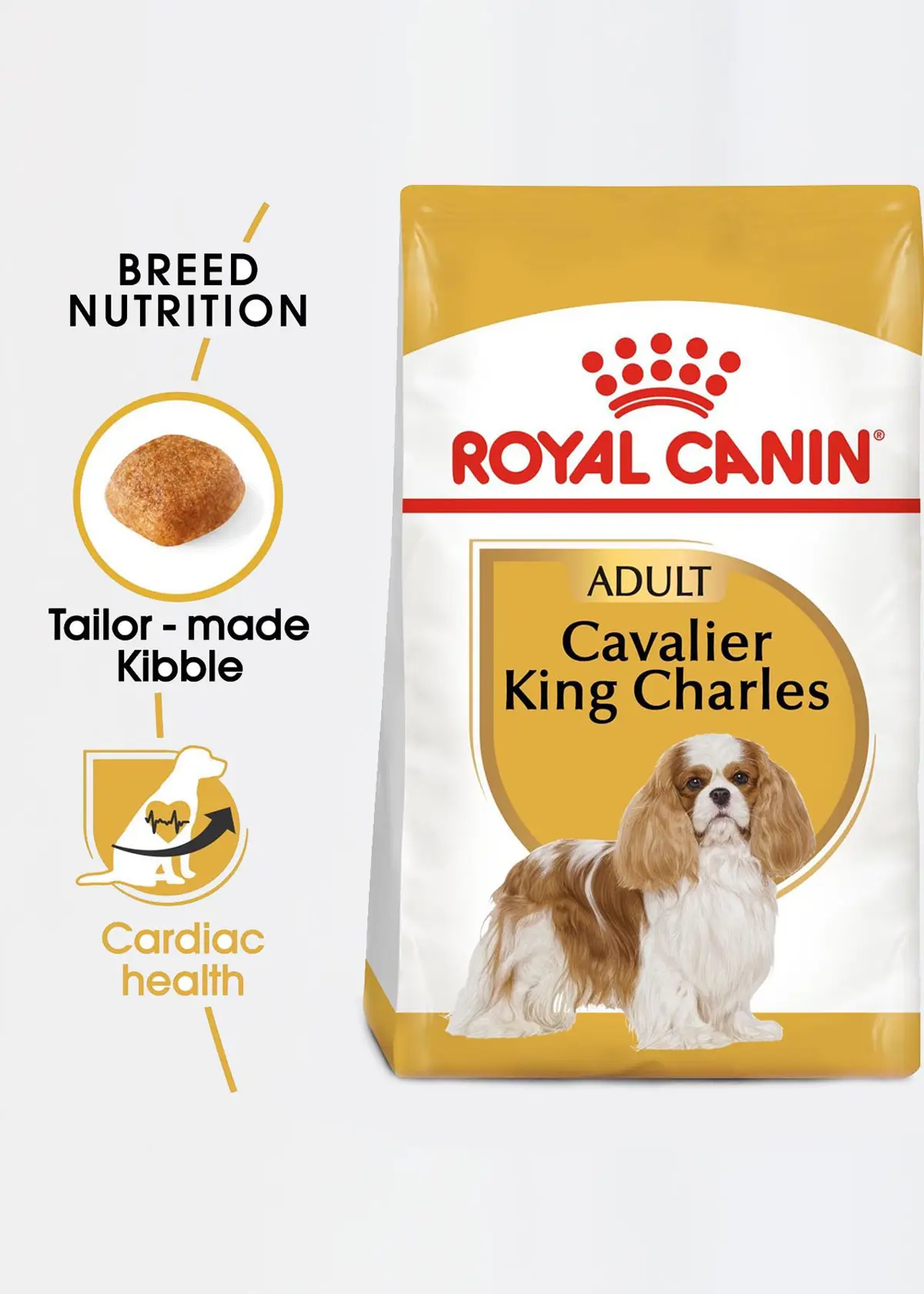 A photo of Royal Canin Adult Cavalier King Charles Dry Dog Food 1.5kg