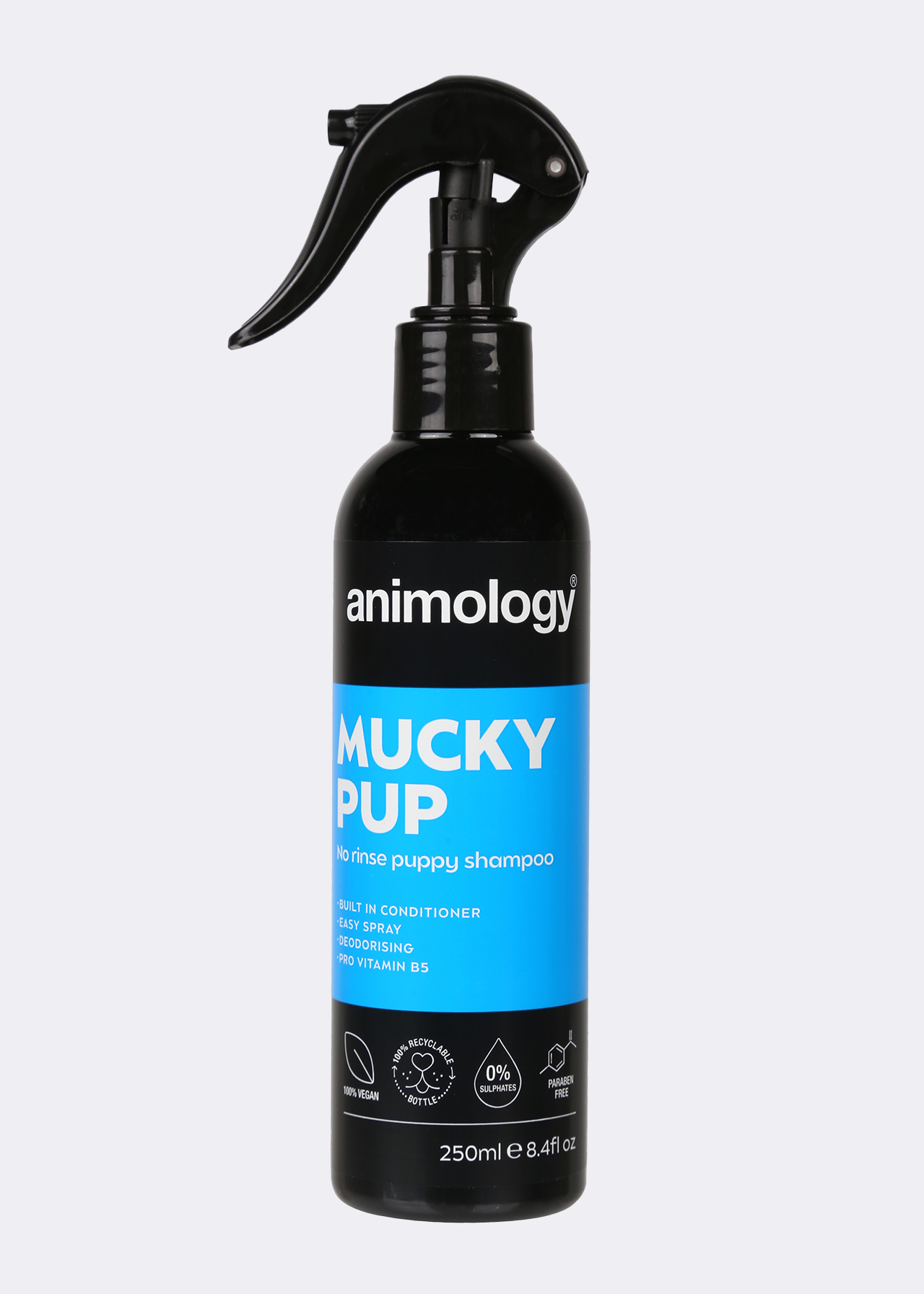 Animology Mucky Pup No-Rinse Shampoo 250ml