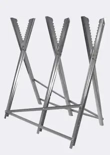 The Handy Foldable Serrated Edged Saw Horse