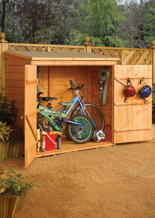 A photo of Shiplap Outdoor Wooden Wallstore