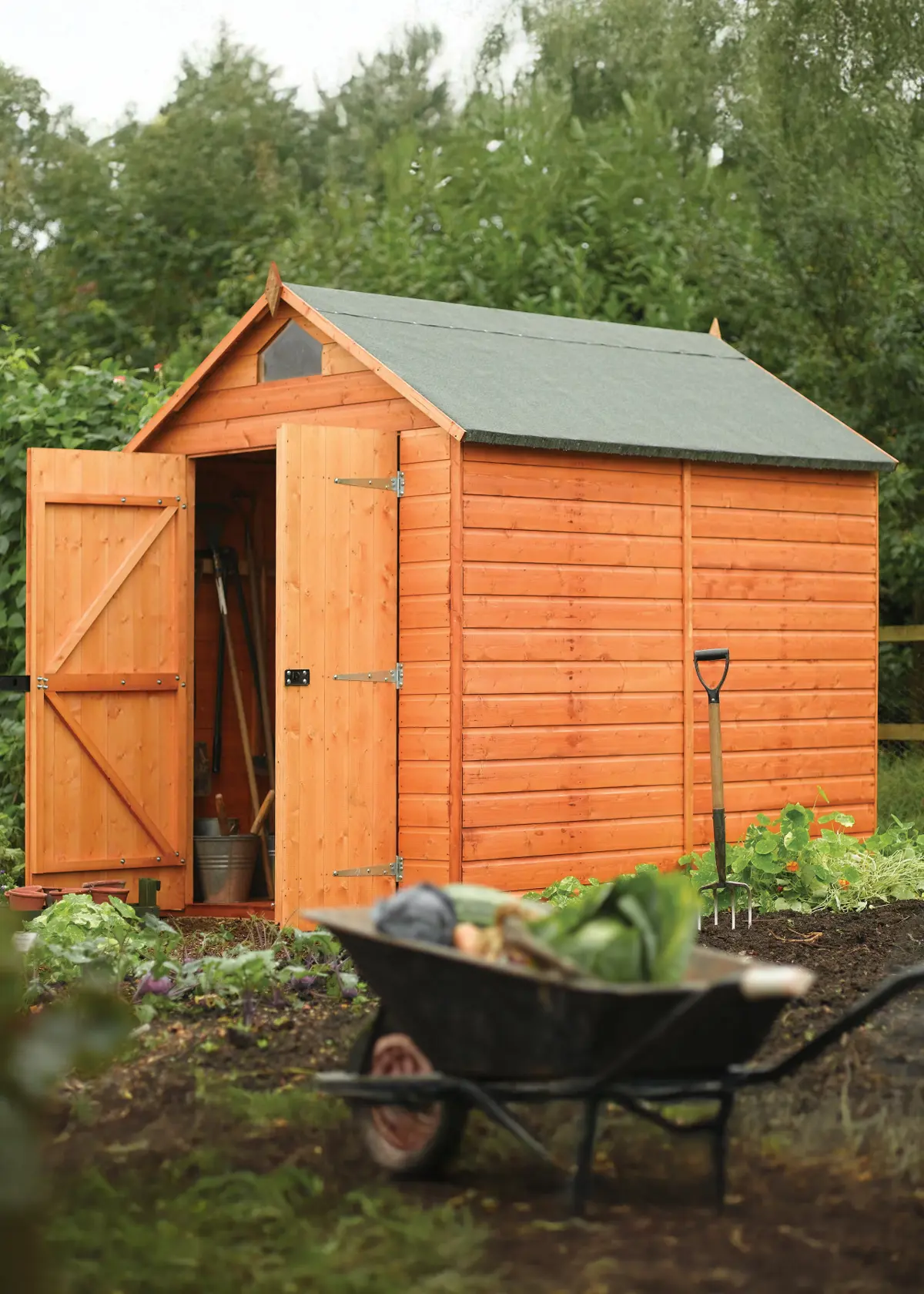 Outdoor 8x6 Security Shed