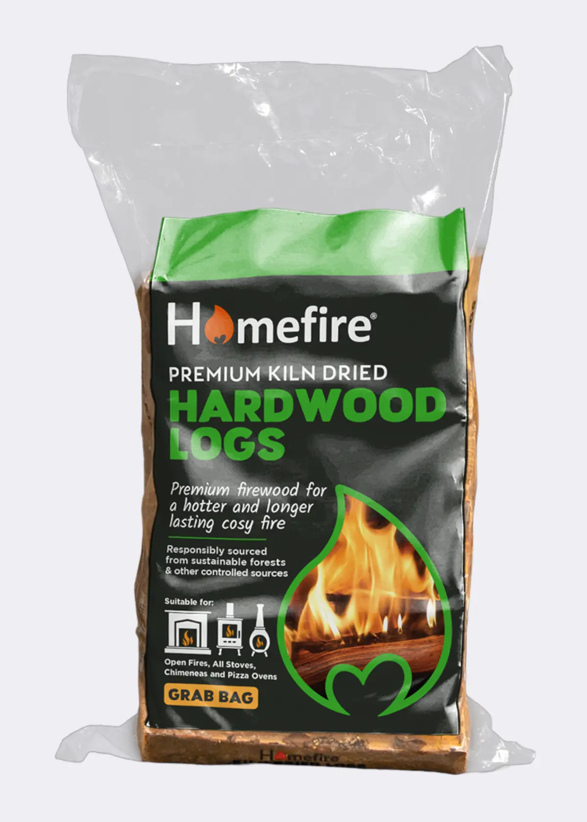 A photo of Homefire Kiln Dried Logs Grab Bag