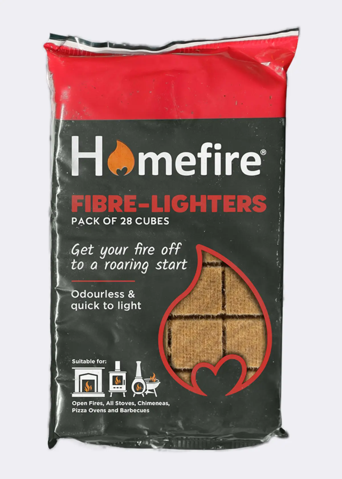 A photo of Homefire Natural Fibre Firelighters